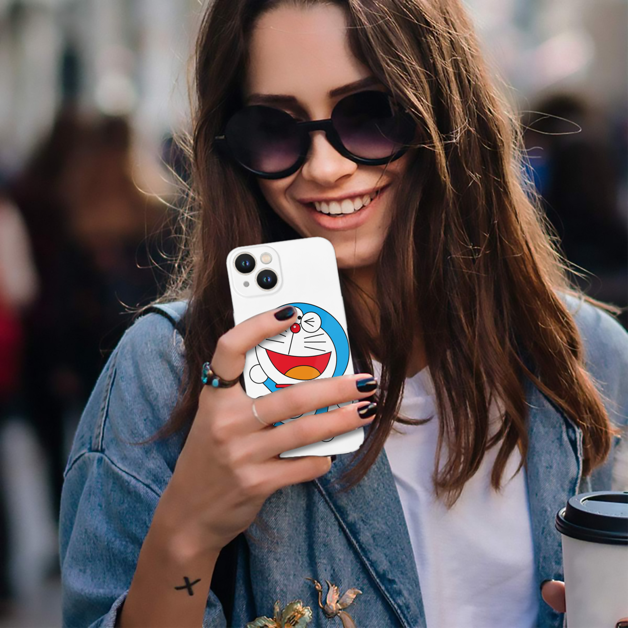 （画像用） ドラえもん Doraemon 【iPhone 14シリーズ対応】ハードケース
